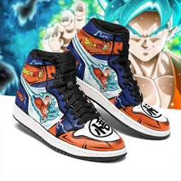 DBS Goku Blue Sneakers Custom Anime Dragon Ball Shoes - 1 - GearAnime