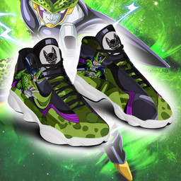 Dragon Ball Cell Sneakers Custom Anime DBZ Shoes Gift Idea - 4 - GearAnime