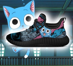 Fairy Tail Happy Reze Shoes Fairy Tail Anime Sneakers - 4 - GearAnime
