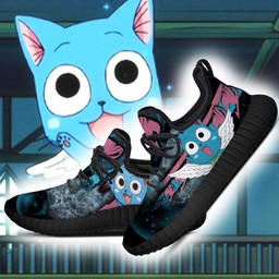Fairy Tail Happy Reze Shoes Fairy Tail Anime Sneakers - 3 - GearAnime