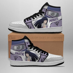 Hinata Hyuga Sneakers Custom Anime Shoes For Fan - 4 - GearAnime