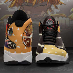 Zenitsu Sneakers Thunder Breathing Custom Anime Demon Slayer Shoes - 5 - GearAnime