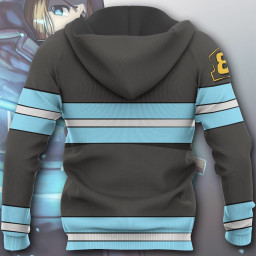 Arthur Boyle Fire Force Hoodie Shirt Anime Uniform Sweater Jacket - 7 - GearAnime