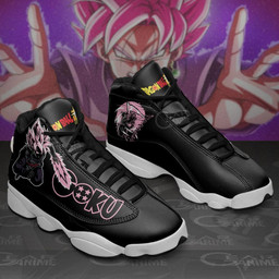 Goku Black Rose Sneakers Custom Anime Dragon Ball Shoes - 2 - GearAnime