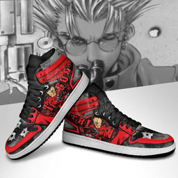 Trigun Vash The Stampede Sneakers Anime Custom Shoes - 4 - GearAnime