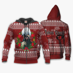Ken Kaneki Cool Ugly Christmas Sweater Tokyo Ghoul Gift Idea VA11 - 2 - GearAnime