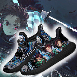 Tanjiro Reze Shoes Water Breathing Custom Demon Slayer Anime Sneakers - 2 - GearAnime