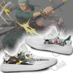 Roronoa Zoro Sneakers Custom One Piece Anime Shoes - 3 - GearAnime