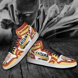 Saitama Sneakers Just Punch It One Punch Man Anime Shoes MN10 - 4 - GearAnime