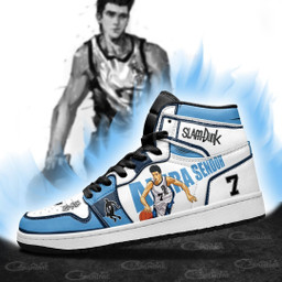 Akira Sendoh Sneakers Custom Anime Slam Dunk Shoes - 3 - GearAnime