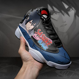 Uchiha Sasuke Sneakers Custom Anime Shoes - 3 - GearAnime