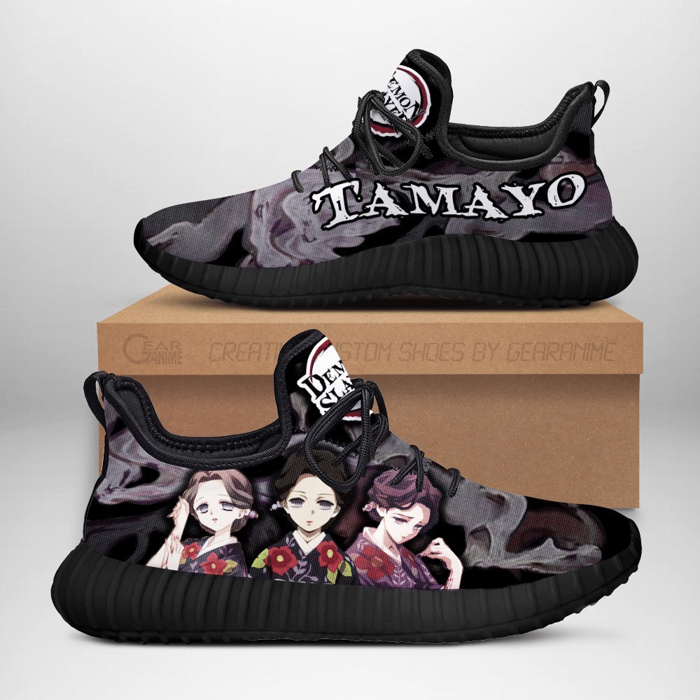 Demon Slayer Lady Tamayo Reze Shoes Custom Anime Sneakers - 1 - GearAnime