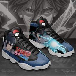 Uchiha Sasuke Sneakers Custom Anime Shoes - 2 - GearAnime