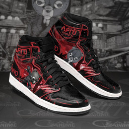 Afro Samurai Jinno Sneakers Custom Anime Shoes MN11 - 2 - GearAnime