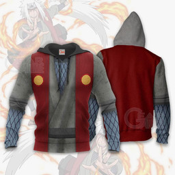 Jiraiya Jacket Costume Cosplay Anime Hoodie Sweater - 2 - GearAnime