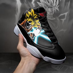 Goku Sneakers Kanji Symbol Custom Anime Dragon Ball Shoes - 4 - GearAnime