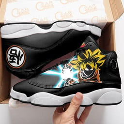 Goku Sneakers Kanji Symbol Custom Anime Dragon Ball Shoes - 2 - GearAnime