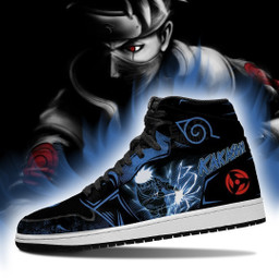 Kakashi Sneakers Custom Lightning Skill Anime Shoes - 4 - GearAnime