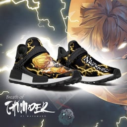 Demon Slayer Zenitsu Shoes Thunder Breathing Custom Anime Sneakers - 3 - GearAnime