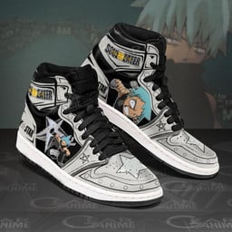 Black Star Sneakers Soul Eater Custom Anime Shoes MN11 - 2 - GearAnime