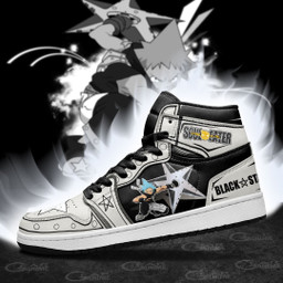 Black Star Sneakers Soul Eater Custom Anime Shoes MN11 - 3 - GearAnime