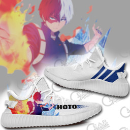 Shoto Todoroki Shoes Custom My Hero Academia Anime Shoes - 2 - GearAnime