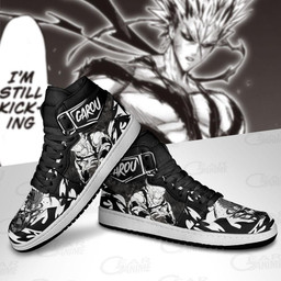 Garou One Punch Man Sneakers Anime Custom Shoes MN10 - 4 - GearAnime