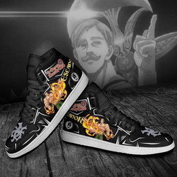 Escanor Sneakers Seven Deadly Sins Custom Anime Shoes MN10 - 5 - GearAnime
