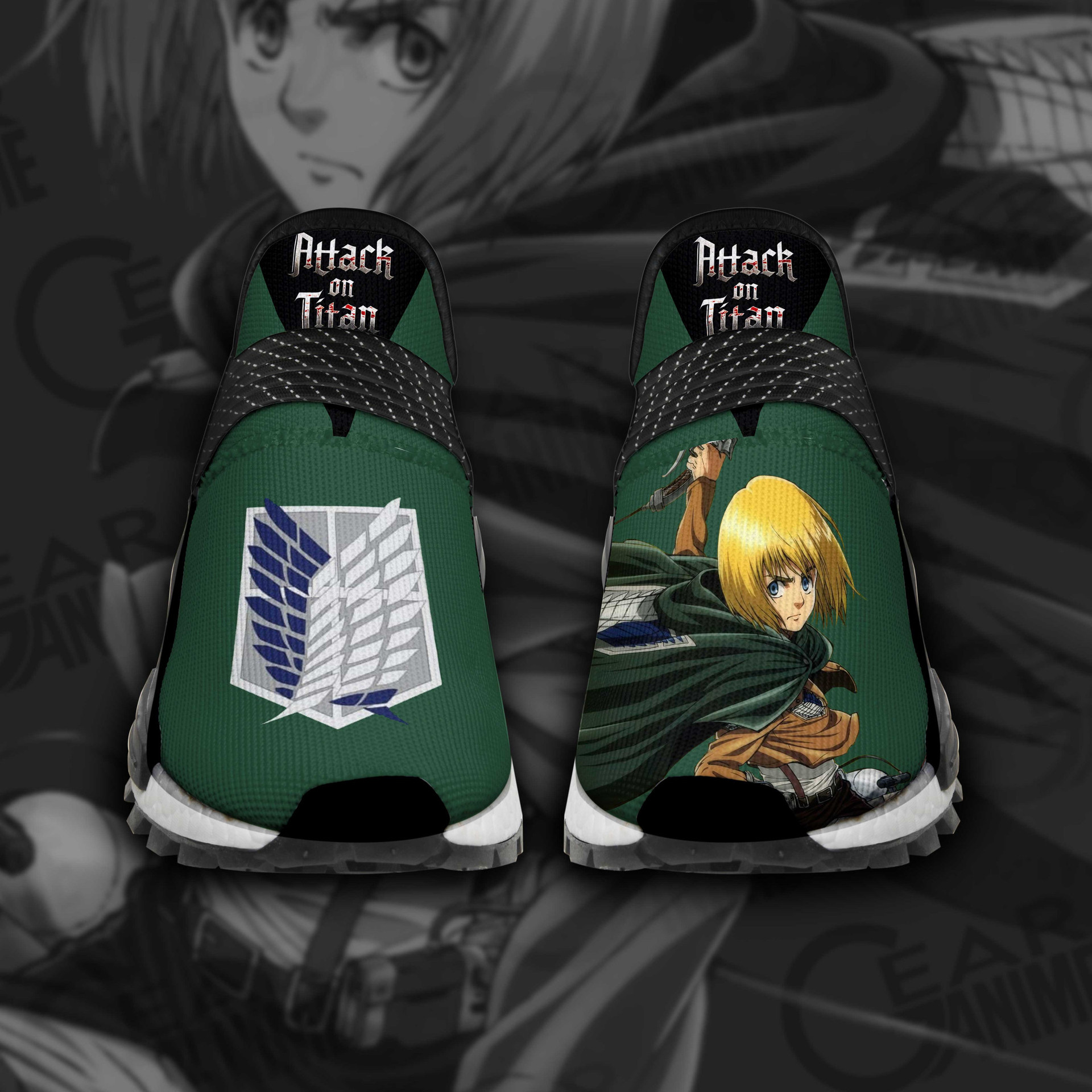 Armin Arlert Shoes Scout Attack On Titan Anime Shoes TT11 - 1 - GearAnime