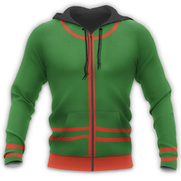 Gon Freecss Hunter X Hunter Uniform Shirt HxH Anime Hoodie Jacket - 8 - GearAnime