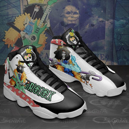 Brook Sneakers Custom Anime One Piece Shoes - 2 - GearAnime