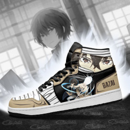 Dazai Osamu Sneakers Custom Anime Bungou Stray Dogs Shoes - 3 - GearAnime