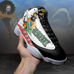 Brook Sneakers Custom Anime One Piece Shoes - 4 - GearAnime