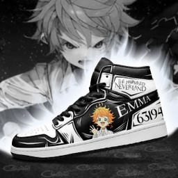 Emma The Promised Neverland Sneakers Custom Anime Shoes - 3 - GearAnime