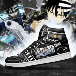 Death The Kid Sneakers Soul Eater Custom Anime Shoes MN11 - 3 - GearAnime
