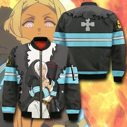 Hibana Fire Force Hoodie Shirt Anime Uniform Sweater Jacket - 5 - GearAnime