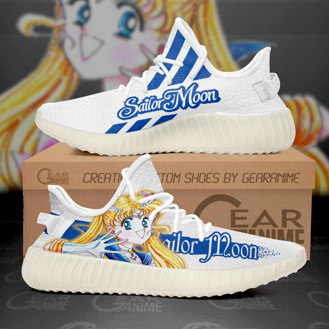 Sailor Moon Shoes Green Custom Anime Sneakers TT10 - 1 - GearAnime