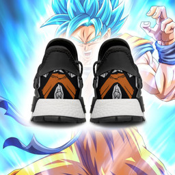 Goku Blue NMD Shoes Custom Dragon Ball Anime Sneakers - 4 - GearAnime