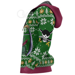 Roronoa Zoro Swords Ugly Christmas Sweater One Piece Anime Xmas Gift VA10 - 5 - GearAnime