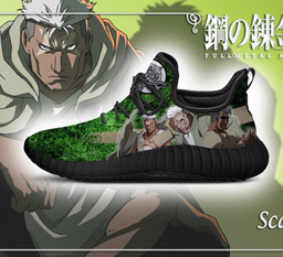 Fullmetal Alchemist Scar Reze Shoes Character Anime Sneakers - 4 - GearAnime