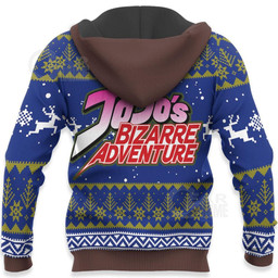 Jonathan Joestar Ugly Christmas Sweater JoJo's Bizarre Adventure Anime VA11 - 4 - GearAnime