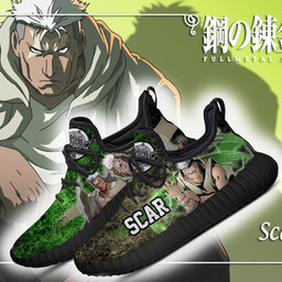 Fullmetal Alchemist Scar Reze Shoes Character Anime Sneakers - 2 - GearAnime