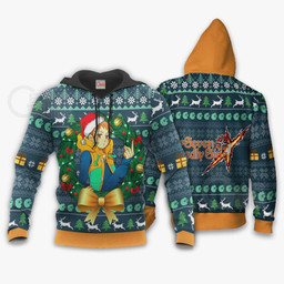 Fairy King Ugly Christmas Sweater Seven Deadly Sins Xmas Gift VA11 - 3 - GearAnime