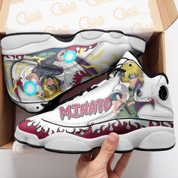 Minato Namikaze Sneakers Custom Anime Shoes - 3 - GearAnime