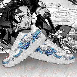 Tanjiro Water Air Sneakers Custom Anime Demon Slayer Shoes For Fans - 4 - GearAnime