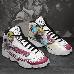 Minato Namikaze Sneakers Custom Anime Shoes - 2 - GearAnime