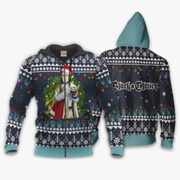 Julius Novachrono Ugly Christmas Sweater Black Clover Anime Gift VA11 - 2 - GearAnime