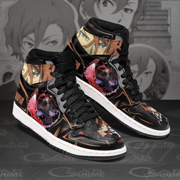 Chuuya Nakahara Sneakers Custom Anime Bungou Stray Dogs Shoes - 2 - GearAnime