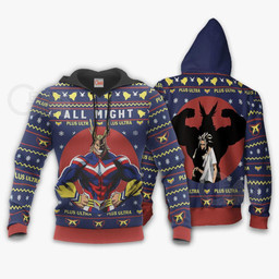 All Might Ugly Christmas Sweater My Hero Academia Anime Xmas Shirt Gift Idea - 3 - GearAnime