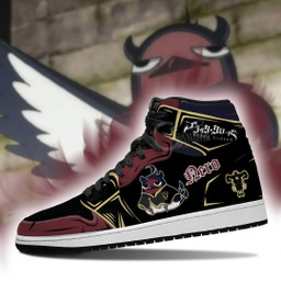 Black Bull Nero Sneakers Black Clover Anime Shoes - 3 - GearAnime
